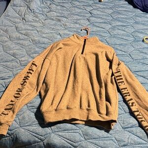 Taylor Swift Eras Exclusive Tour Gray quarter zip
